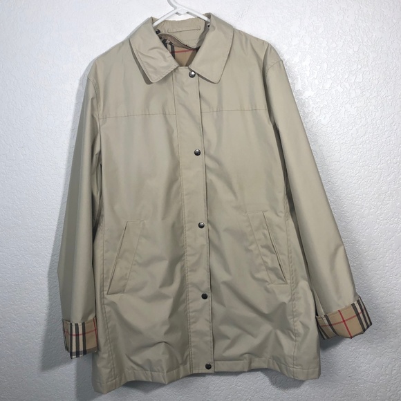 burberry trench coat size 16